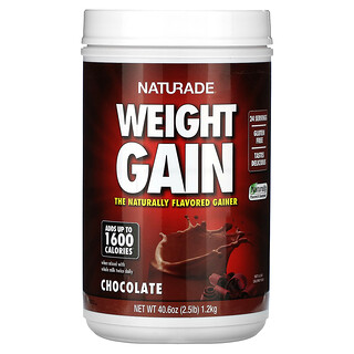 Naturade, Ganho de Peso, Chocolate, 2,5 lb (1,2 kg)