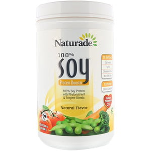 Отзывы о Натураде, 100% Soy Protein Booster, Natural Flavor, 1.85 lbs (840 g)