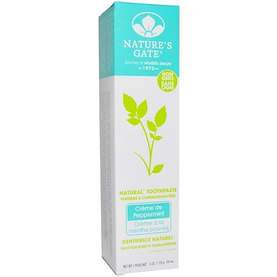 Nature's Gate 天然牙膏,奶油薄荷味,6 盎司(170 克)
