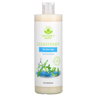 Nature's Gate, Biotin & Bamboo Conditioner for Thin Hair, Conditioner mit Biotin und Bambus für dünnes Haar, 473 ml (16 fl. oz.)