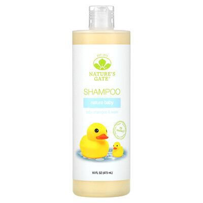 

Nature's Gate Nature Baby Shampoo & Wash 16 fl oz (473 ml)