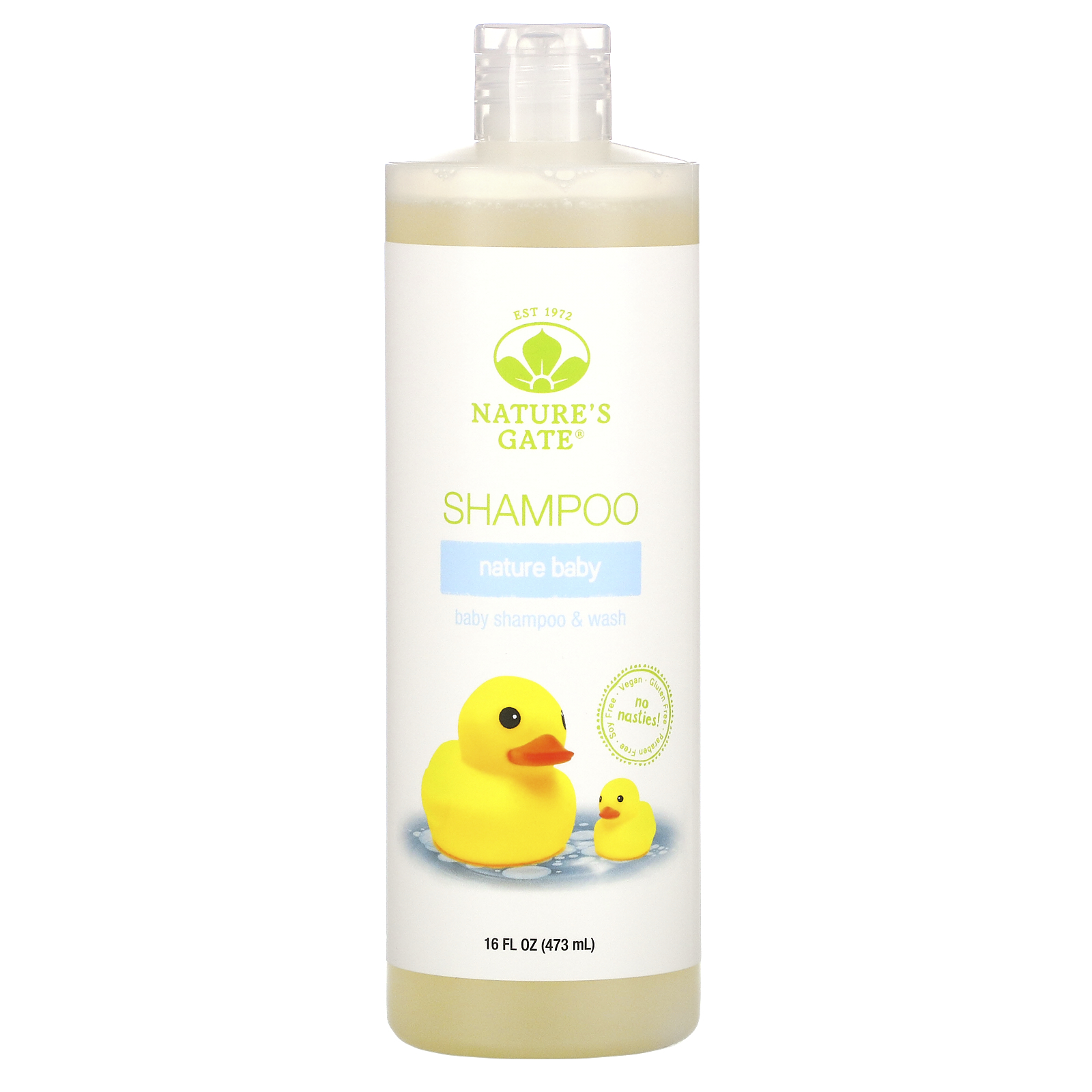 Foran dig vandfald Nervesammenbrud Nature's Gate, Nature Baby Shampoo & Wash, 16 fl oz (473 ml)