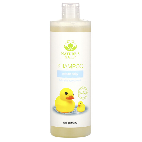 Nature's Gate, Nature Baby Shampoo & Wash, 16 fl oz (473 ml)