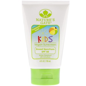 Отзывы о Натурес гате, Kids, Broad Spectrum SPF 50 Sunscreen, Fragrance-Free, 4 fl oz (118 ml)