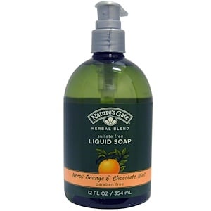 Отзывы о Натурес гате, Herbal Blend, Liquid Soap, Neroli Orange & Chocolate Mint, 12 fl oz (354 ml)