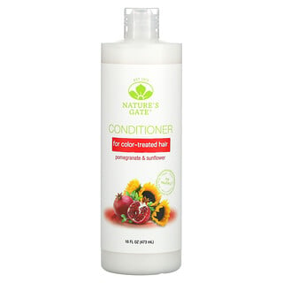 Nature's Gate, Pomegranate & Sunflower Conditioner for Color-Treated Hair, 16 fl oz (473 ml)
