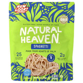 Natural Heaven, Inimi de palmier, spaghete, 9 oz (255 g)