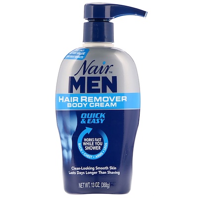 Nair For Men, Hair Remover Body Cream, 13 oz (368 g)