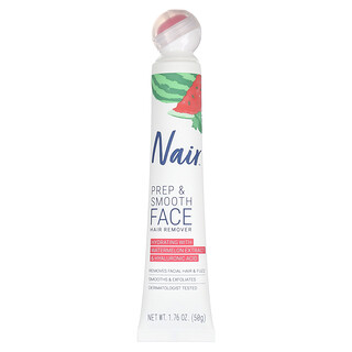 Nair, Prep & Smooth Face Hair Remover, 1.76 oz (50 g)