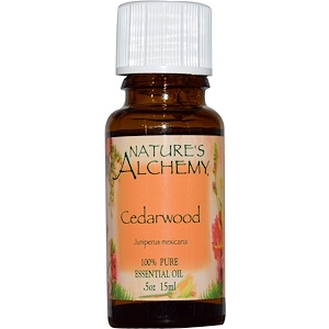 Натурес Алкеми, Cedarwood, Essential Oil, .5 oz (15 ml) отзывы покупателей