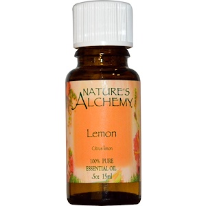 Натурес Алкеми, Essential Oil, Lemon, 0.5 oz (15 ml) отзывы