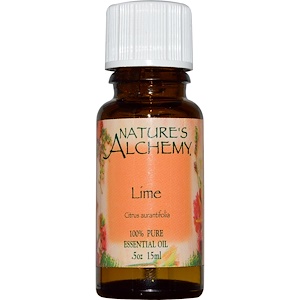 Натурес Алкеми, Lime, Essential Oil, .5 oz (15 ml) отзывы покупателей