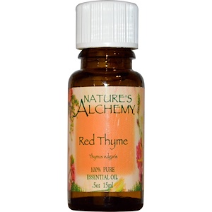 Натурес Алкеми, Red Thyme, Essential Oil, .5 oz (15 ml) отзывы покупателей
