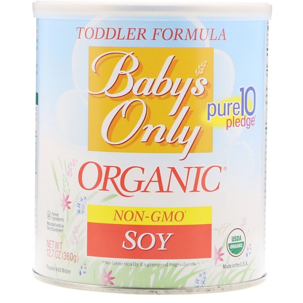 Nature's One, Baby's Only Organic, Kleinkind-Milch, Soja, 360 g
