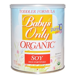 Купить Nature's One, Baby's Only, органическая смесь для детей от 1 года, соевая, 12,7 унций (360 г)  на IHerb