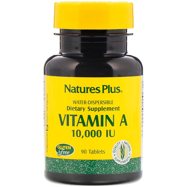 Nature S Plus Vitamin A 10 000 IU 90 Tablets IHerb   12 