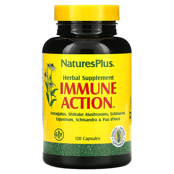 Nature's Plus, Immune Action, 120 Capsules