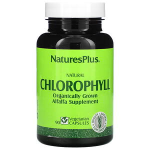 Отзывы о Натурес Плюс, Natural Chlorophyll, 90 Vegetarian Capsules