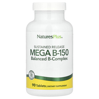 NaturesPlus, Sustained Release Mega B-150, 90 Tablets