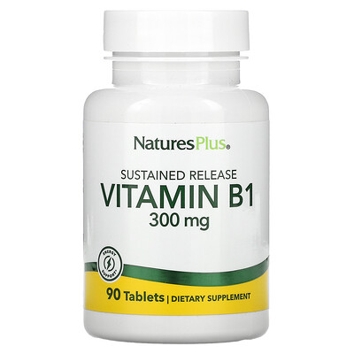 

NaturesPlus Vitamin B1 300 mg 90 Tablets