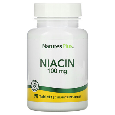 

NaturesPlus Niacin 100 mg 90 Tablets