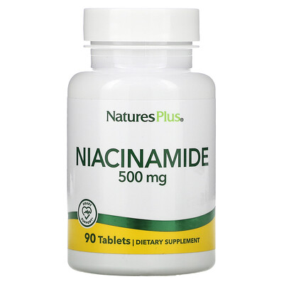 

NaturesPlus Niacinamide 500 mg 90 Tablets