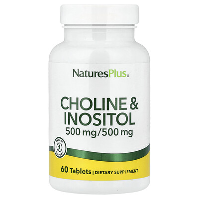 Product Image for NaturesPlus, Choline & Inositol, 60 Tablets