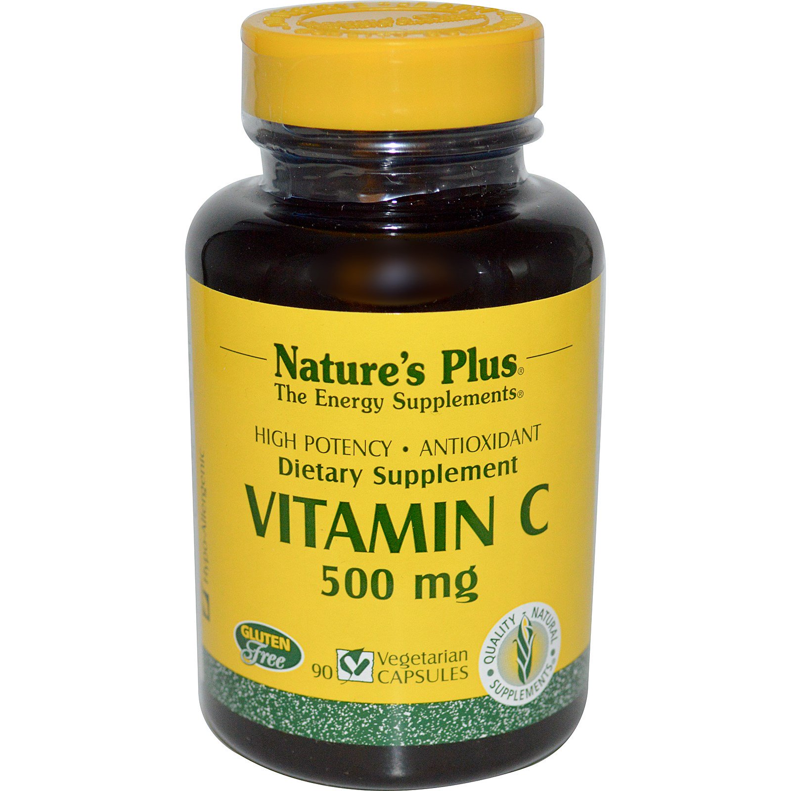 Nature's Plus, Vitamin C, 500 mg, 90 Veggie Caps iHerb