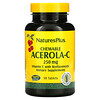 Nature's Plus, Acerola-C, Masticable, 250 mg, 90 comprimidos