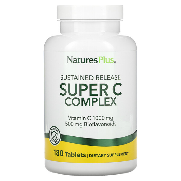 Sustained Release Super C Complex, 180 Tablets