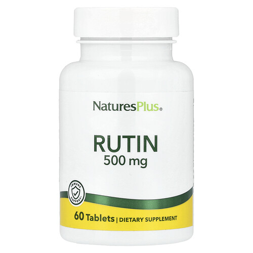 NaturesPlus, Rutin, 500 mg, 60 Tabletten