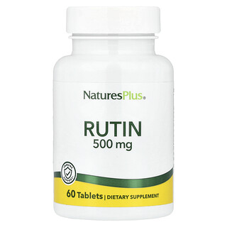 NaturesPlus, Rutin, 500 mg, 60 Tablets