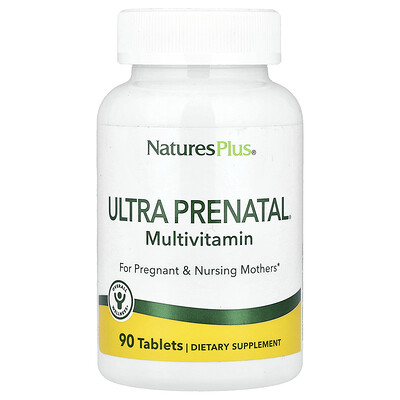 Product Image for NaturesPlus, Ultra Prenatal Multivitamin, 90 Tablets