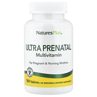 NaturesPlus, Ultra Prenatal Multivitamin, 180 Tablets