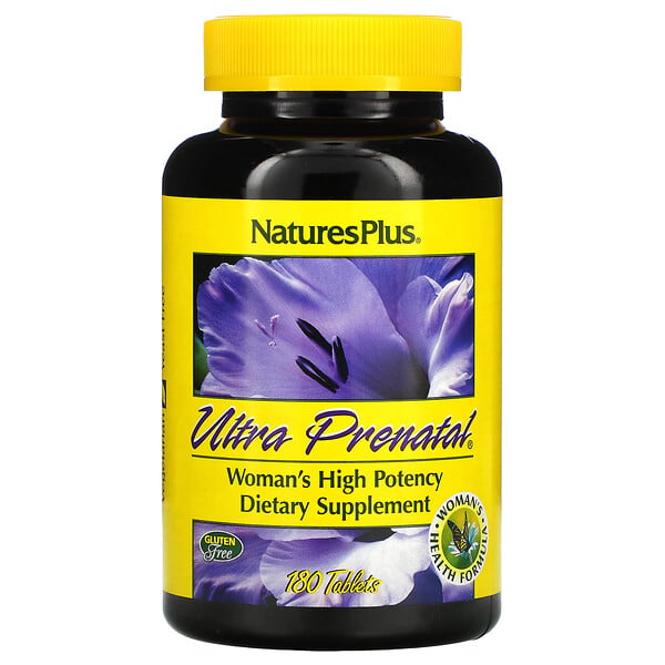 Nature's Plus, Ultra Prenatal, 180 Tabletten