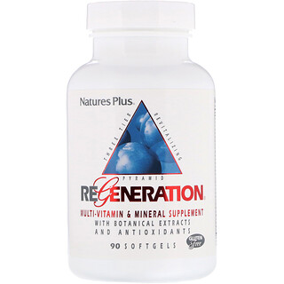 Nature's Plus, Regeneration, Multi-Vitamin & Mineral Supplement, 90 Softgels