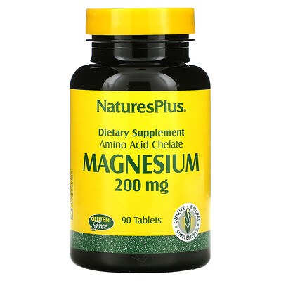 

NaturesPlus Magnesium 200 mg 90 Tablets