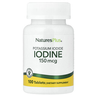 NaturesPlus, Iode, 150 µg, 100 comprimés