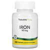 Nature's Plus, Iron, 20 mg, 180 Tablets