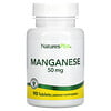 Nature's Plus, Manganèse, 50 mg, 90 comprimés