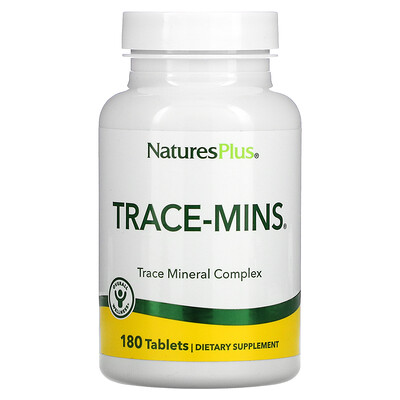 

NaturesPlus Trace-Mins Trace Mineral Complex 180 Tablets