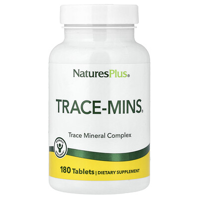 NaturesPlus, Trace-Mins, 180 comprimidos