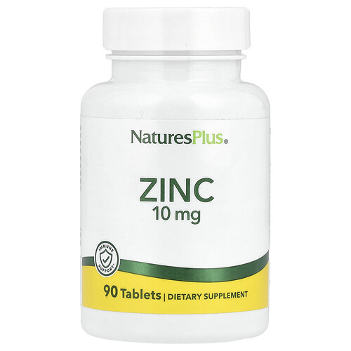 Naturesplus Zinc, 10 mg, 90 Tablets