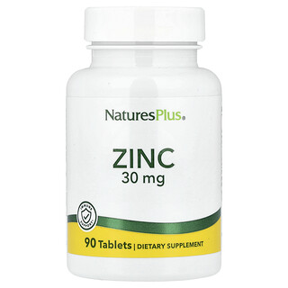 NaturesPlus, Cink, 30 mg, 90 tableta