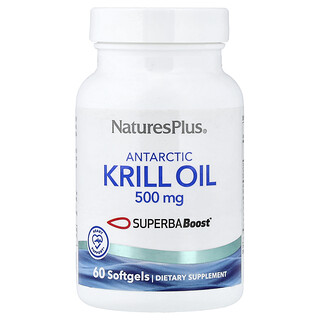 NaturesPlus, Antarctic Krill Oil, 500 mg, 60 Softgels