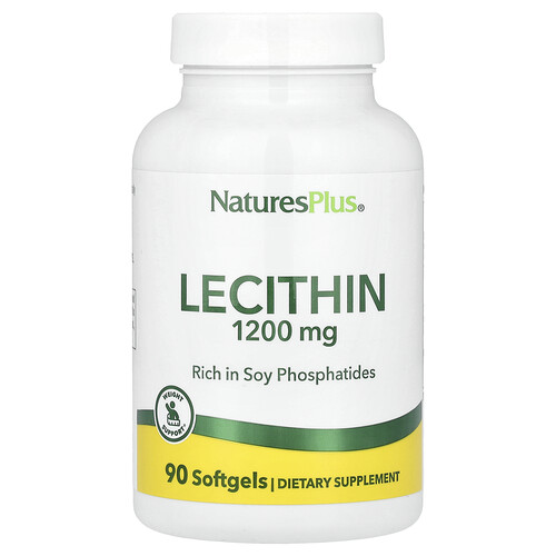 NaturesPlus, Lecithin, 1.200 mg, 90 Weichkapseln