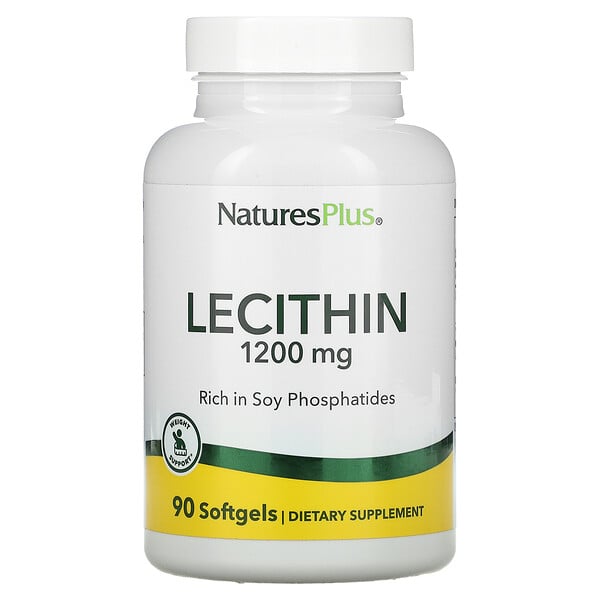 Lecithin, 1,200 mg, 90 Softgels