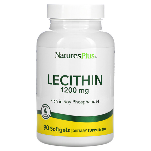 Nature's Plus, Lecithin, 1200 mg, 90 Weichkapseln