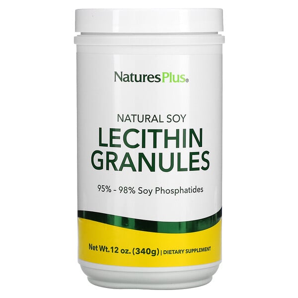 Granulés de lécithine, soja naturel, 340 g (12 oz)