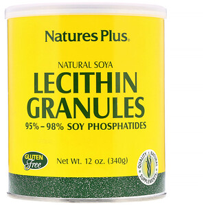 Отзывы о Натурес Плюс, Lecithin Granules, Natural Soya, 12 oz (340 g)